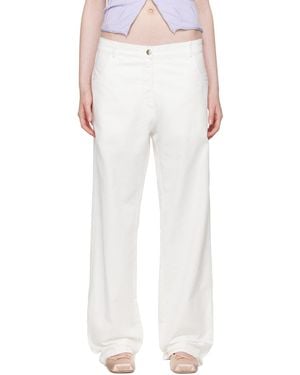 GIMAGUAS Alex Trousers - White