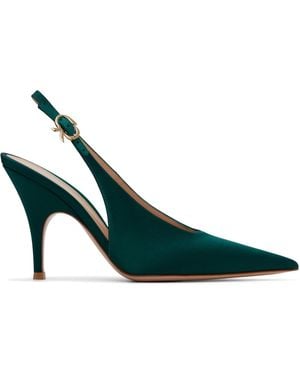 Gianvito Rossi Sofia Sling Heels - Green