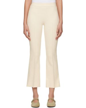 High Sport Off- Kick Trousers - Natural