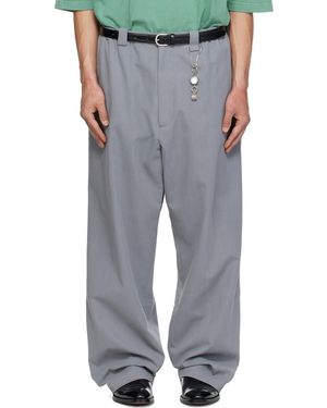 Willy Chavarria Toluca Trousers - Grey