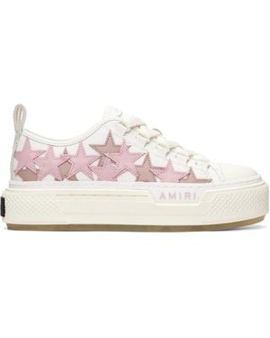 Amiri Stars Court Low Sneakers - Black