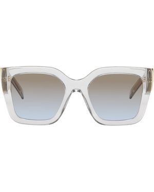 Givenchy Transparent Bold' Sunglasses - Grey