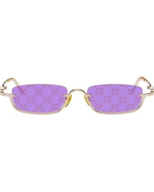 Gucci Gg1278S Sunglasses - Purple