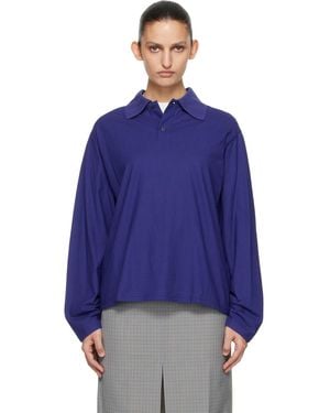 Our Legacy Rugby Longsleeve Polo - Blue