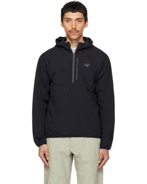 Arc'teryx Ossa 1/2 Zip Hoodie - Black