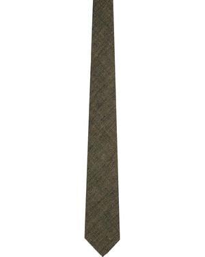 Our Legacy Linen Tie - Black