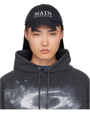 Balenciaga Faded Cotton Drill Cap - Blue