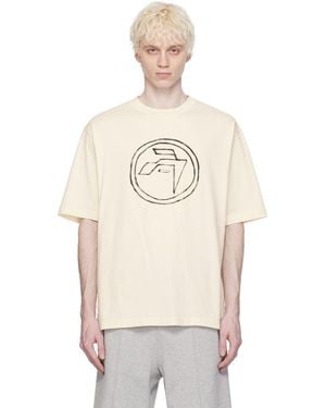Ambush オフホワイト エンブレム Tシャツ - ナチュラル