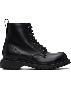 Givenchy Lace-Up Boots - Black
