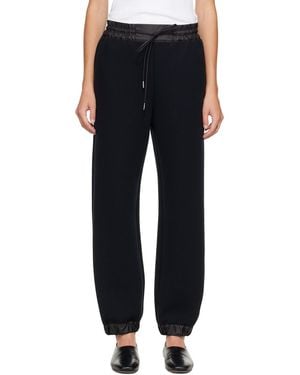 Sacai Sponge Joggers - Black
