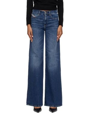 DIESEL 1978 D-Akemi Flare Jeans - Blue
