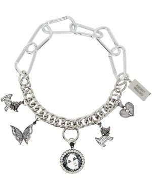 Chopova Lowena Alice Carabiner Necklace - Metallic
