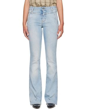 Amiri Skinny Flare Jeans - Blue