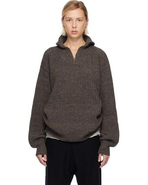 Maison Margiela Half-Zip Jacket - Black