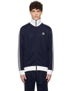 adidas Originals ネイビー Adicolor Classics Beckenbauer トラックジャケット - ブルー