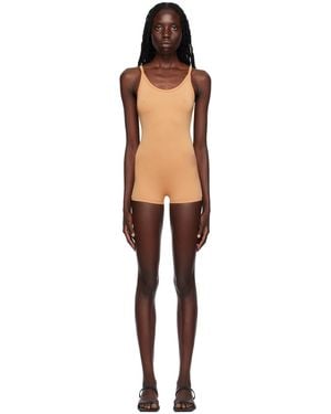 Issey Miyake Beige Skin Jumpsuit - Black
