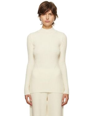 Norba Off- Cutout Turtleneck - Multicolour