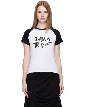 Charles Jeffrey Graphic Baby Raglan T-Shirt - Black