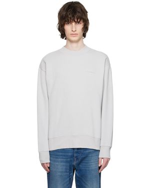 NN07 Pull molletonné briggs 3503 gris - Multicolore