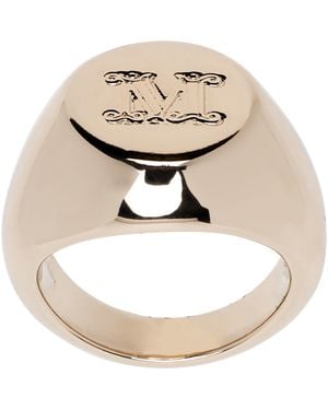 Max Mara Mm Chevalier 1 Ring - Metallic