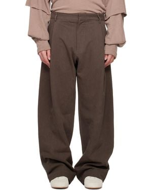 Seventh Canvas Bermuda Trousers - Brown