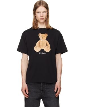 Palm Angels Bear T-Shirt - Black