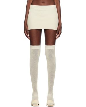 AYA MUSE Off- Eris Miniskirt - White