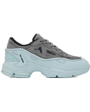 Raf Simons Baskets pharaxus gris et bleu - Noir
