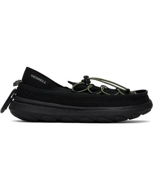 Merrell Hut Moc 2 Packable Zip Off Loafers - Black