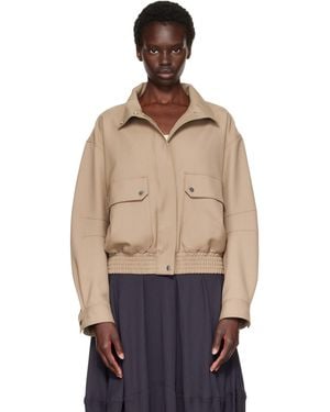 Proenza Schouler Aviva Jacket - Natural