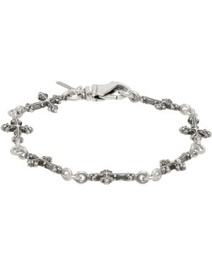 Emanuele Bicocchi Multi-Cross Avelli Bracelet - Black