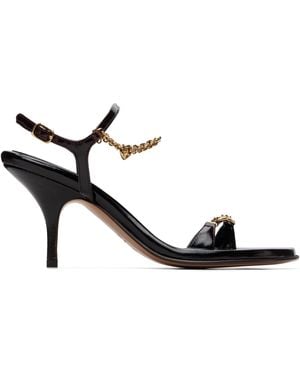 Chloé Zia Heeled Sandals - Black