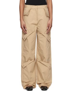 パンツ KENZO PARIS PARACHUTE PANTS KENZO Paris Parachute Pants in Natural | Lyst