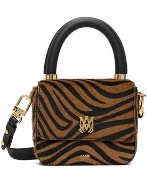 Amiri Micro Ma Zebra Bag - Black