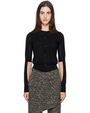 Kiko Kostadinov Corella Double Sleeve Cardigan - Black