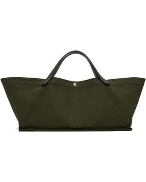 The Row Khaki Idaho Tote - Black