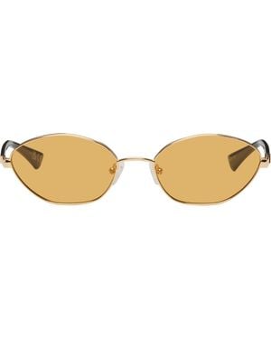 Le Specs 'Le Bebe' Sunglasses - Brown