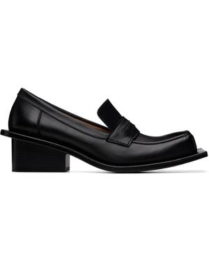 FIDAN NOVRUZOVA Barry Chunky Heel Loafers - Black