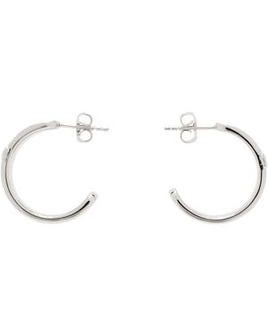 A.P.C. Grace Hoop Earrings - Black