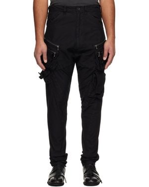 Julius Tactical Cargo Trousers - Black