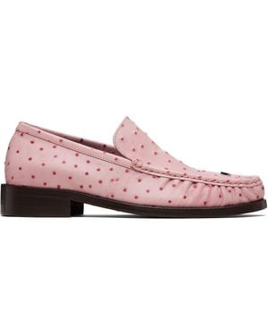 Acne Studios Leather Loafers - Black