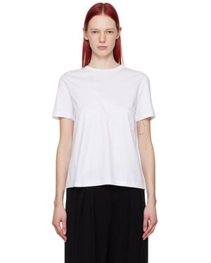 MM by Max Mara ホワイト Cosmo Tシャツ