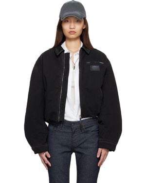 Acne Studios Blouson Bomber Jacket - Black