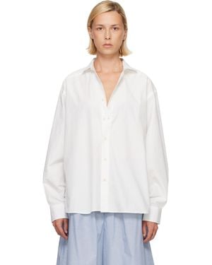 Baserange Off- Claude Shirt - White