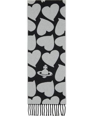 Vivienne Westwood Thin Scarf - Grey