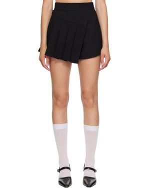 ShuShu/Tong Ssense Exclusive Pleats Skort - Black