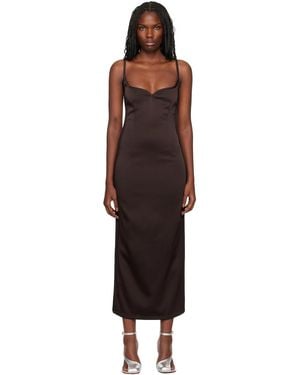 Paris Georgia Basics 09 Heart Midi Dress - Black