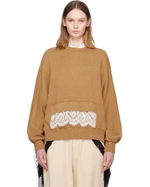 Undercover Tan Up2E1801 Sweatshirt - Natural
