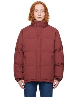 Saturdays NYC Burgundy Enomoto Jacket - Red