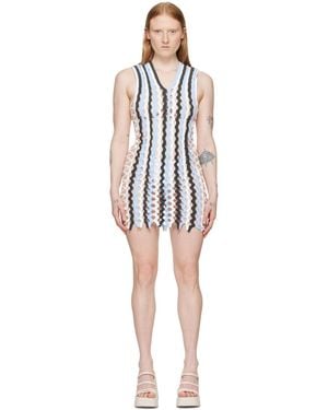 Sinéad O'Dwyer Squiggle Minidress - Black